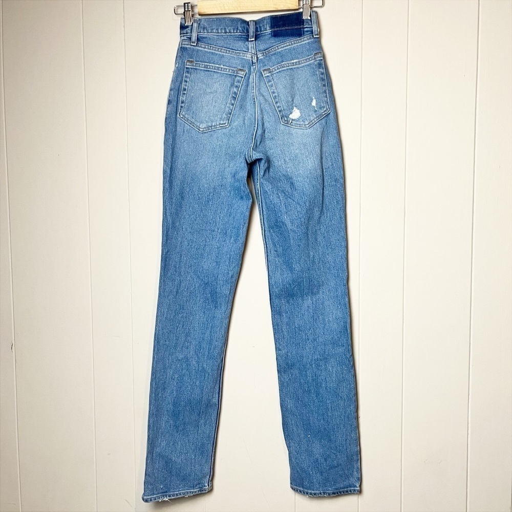 Abercrombie & Fitch 90s Straight Ultra High Rise Jeans 24 00 L Long Curve Love - Picture 4 of 14